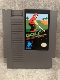 Golf&nbsp;Game Original Nintendo NES System - Untested