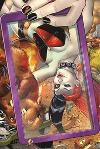 Harley Quinn Large Poster 61x91.5 cm | 24x36 inch Selfie DC Comics Batman gift - Picture 1 of 1