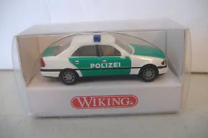 ~WIKING~VEHÍCULO DE POLICÍA~1040225~ MB C 200~ESCALA 1:87~HECHO EN ALEMANIA~ - Imagen 1 de 8