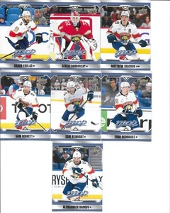 2024-25 MVP Equipo Base Set Panteras 7 cartas con Bobrovsky Reinhart Tkachuk Bennett - Imagen 1 de 1