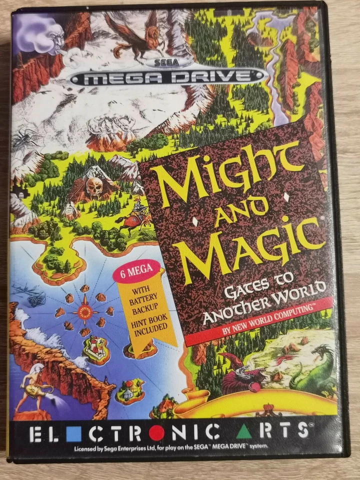 Might and Magic Gates To Another World Sega Megadrive Mega Drive - Image 1 of 2