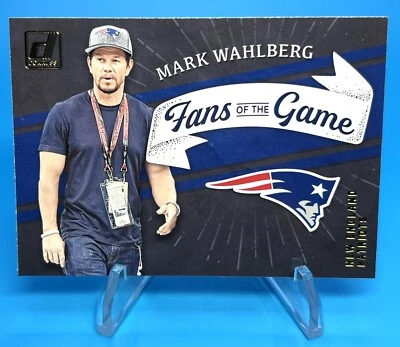 Mark Wahlberg 2022 Panini Donruss - Fans of the Game #FG-MW Ex+ FREE SHIPPING - Image 1 of 2
