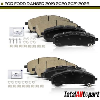 8x Ceramic Brake Pads for Ford Ranger 2019 2020 2021 2022 2023 Front & Rear Side - Image 1 of 4