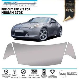 Bonnet & Wings Stone Chip Guard PPF Paint Protection Film Kit For Nissan 370z - Picture 1 of 2