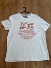 Quba & Co white mens t-shirt