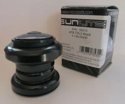 Headset BMX / ATB 1 1/8 Steel or Alloy Threadless Headset - Sunlite - Image 1 of 2