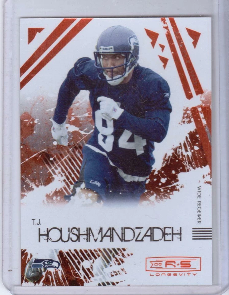 2009 Donruss Rookies and Stars Longevity Ruby #22 T.J. Houshmandzadeh - 10/150 - Image 1 of 1