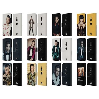 FUNDA BILLETERA LIBRO CUERO CALENDARIO ROBBIE WILLIAMS OFICIAL PARA TELÉFONOS SONY 1 Foto 1 de 4