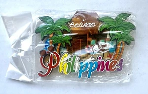 Bolinao Philippines Refrigerator Magnet 3D Travel Souvenirs Wood Craft *NEW* - Picture 1 of 5