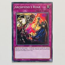 YuGiOh Card DCR-EN099 Archfiend's Roar (25th) Common (NM) 2023