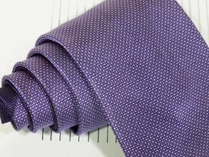 New & Lingwood Lavender Purple Pin Dot Silk Tie 58 x 3 1/2 Made in England - Picture 1 of 3