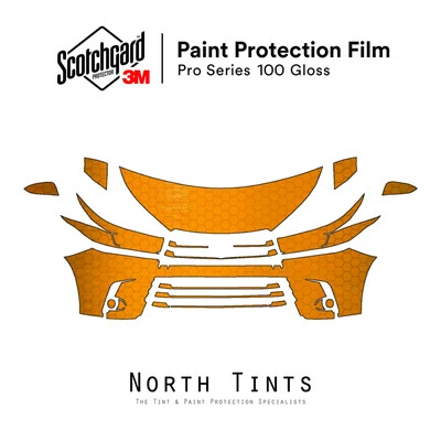 Toyota Highlander 2017-2019 3M PRO Series 200 Paint Protection Film Clear Bra - Image 1 of 4