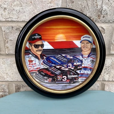 Пластина Rising Son Dale Earnhardt Dale Earnhardt Jr Nascar Racing Sam Bass 1998 - Изображение 1 из 4