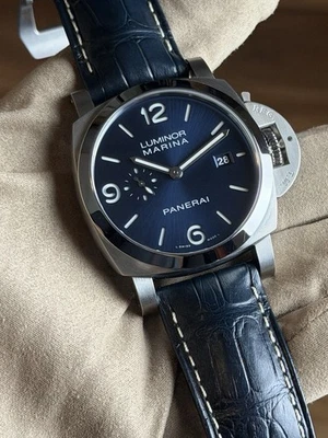 Panerai Luminor Marina Automático 44mm Pam 3313 AZUL PAM03313 Último 2025 Foto 1 de 4