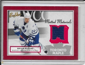 2005-06 BeeHive Bryan McCabe Matted Materials Jersey - Picture 1 of 2