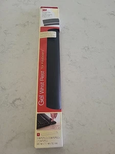 3M Gel Antimicrobico Grande Mouse Poggiapolsi per Tastiera Nero WR310LE - Foto 1 di 16