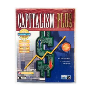 Smart Saver CD-ROM Capitalism Plus VG+/NM - Picture 1 of 2