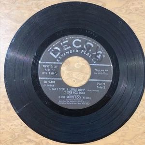 JIM DALEY & THE DING-A-LINGS rock pretty baby U.S. DECCA 7" EP_original 1957 - Picture 1 of 1