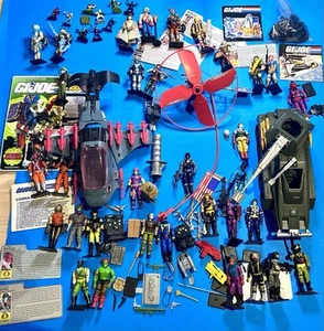 VTG G.I. JOE ARAH 80s 90s Vehicles File Cards Minis THIRTY FOUR 3.75” FIGS 🔥💀 - Picture 1 of 17