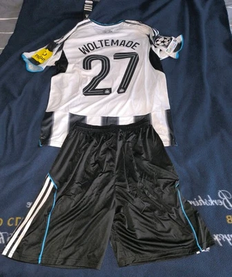 Newcastle United FC 25/26 Heimtrikot+Hose CHAMPIONS LEAGUE 27 NICK WOLTEMADE XL - Bild 1 von 2