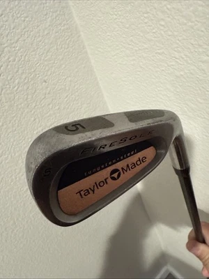 TaylorMade Firesole Steel-Tungsten 5 Iron RH S-90 38” - Image 1 of 4