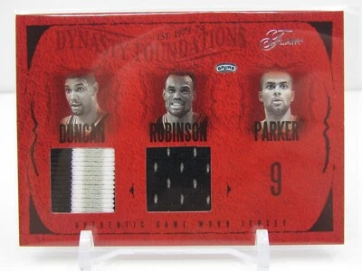 邓坎/罗宾逊 2004-05 FLAIR DYNASTY 基金会双比赛-穿球衣 #085/150 — 第 1/2 张图片