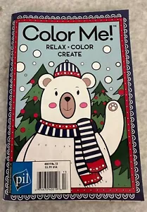 Color-Me! Christmas Coloring Book NEW - Picture 1 of 3