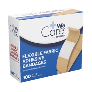 Sterile Premium-Quality Fabric Bandage 3/4" x 3" , Long-Lasting Adhesive 100 Box - Picture 1 of 3