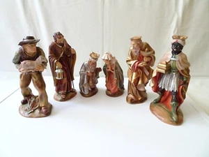 Konvolut 6 Krippenfiguren Italy  15-20 cm  /U - Bild 1 von 12