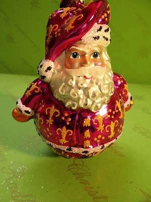 Christopher Radko Louisiana Elegance Glass Blown Ornament