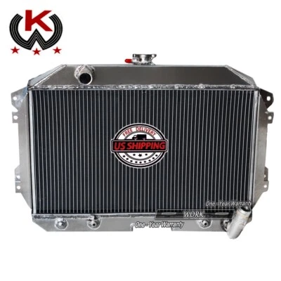 Aluminum Radiator Fits 1970 1971 1972 1973 Datsun 240Z 260 Z 2.4 2.6L Manual l6 - Image 1 of 4