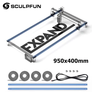 SCULPFUN S10 Laser Engraver Engraving Machine Y-axis Expansion Kit to 950x400mm - Picture 1 of 11