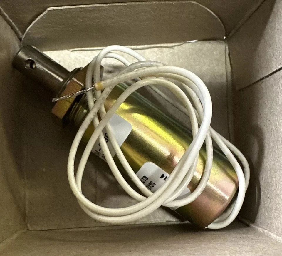 Solenoid With Plunger 5AA35 24-volts DC (Loc Bin-2) - Image 1 of 2