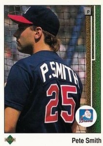 #412 Pete Smith - Atlanta Braves - 1989 Upper Deck Baseball