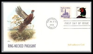 US FDC # 3055 20c Ring-Necked Pheasant Fleetwood   1998, 9p3251 - Picture 1 of 1