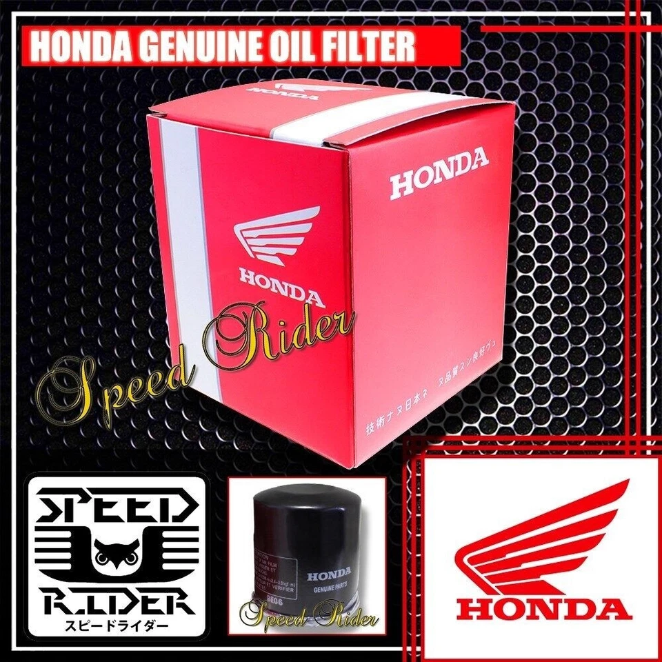OIL FILTER HONDA GENUINE OE REPLACEMENT 15410-MC-J000/MCJ-003/MCJ-505/MFJ-D01 - Image 1 of 1