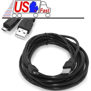 15ft long Micro 5pin USB Samsung Android LG Motorola,Charging/Sync/Data Cable - Picture 1 of 2