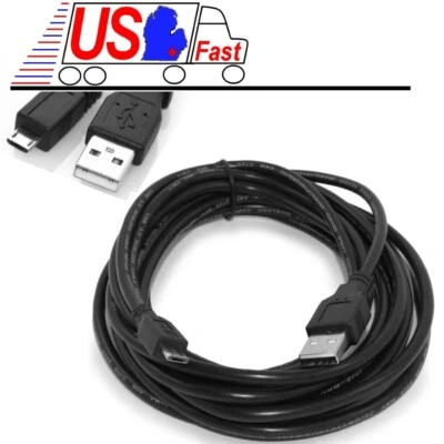 15ft long Micro 5pin USB Samsung Android LG Motorola,Charging/Sync/Data Cable - Image 1 of 2