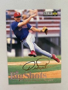 1997 Upper Deck Collector's Choice Big Shots GOLD SIGNATURE Dean Palmer #11