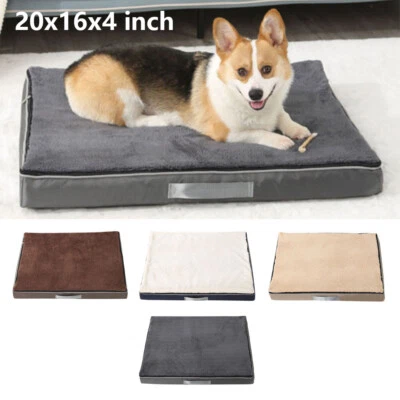 Orthopedic Memory Foam Puppy Cushion Mattress Kennel Pad Waterproof Dog Bed S - Image 1 of 4
