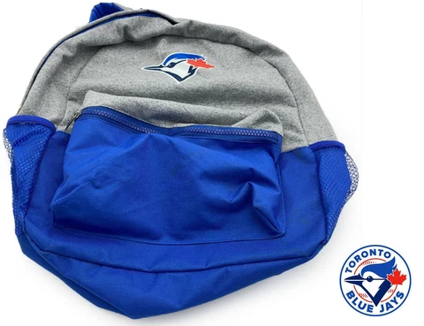 Toronto Blue Jays Backpack Unbranded Blue/Grey Cover