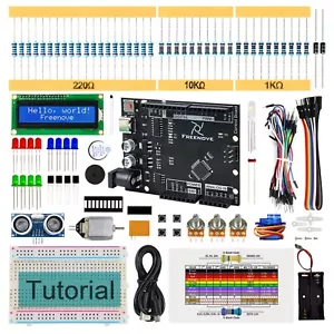 Kit de inicio ultrasónico Freenove con placa de control (compatible con Arduino IDE) - Imagen 1 de 7