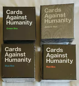 Cards Against Humanity - Absurd Box blue green box - Expansion Pack - ✅️ - Picture 1 of 39