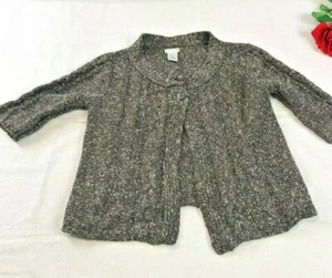 Suéter cárdigan moteado marrón Maurices para mujer talla L mangas 3/4 - Imagen 1 de 7