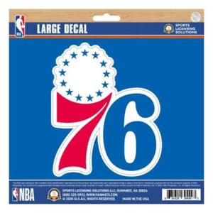 Philadelphia 76ers Logo - Large Vinyl Sticker - Picture 1 of 1