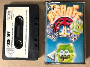 Sinclair ZX spectrum game - PUSH OFF - SOFTWARE PROJECTS - VGC - Photo 1/4