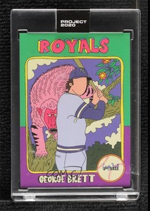 2020 Topps Project 2020 1975 Topps /2300 George Brett Fucci #254 HOF