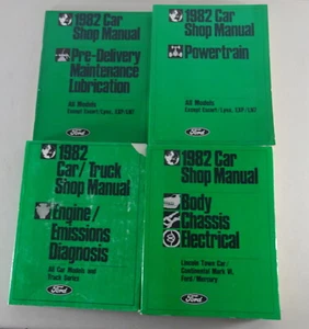 Manuale Officina Lincoln Continental Mark VI ,Ford, Mercury Colony Park 1982 - Foto 1 di 7