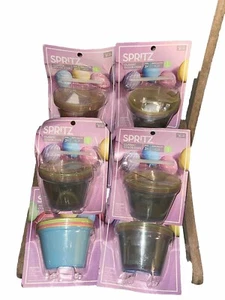 LOT OF 8 - Spritz Easter Classic Color Cups - Easter Egg Decorating Kits - Picture 1 of 4