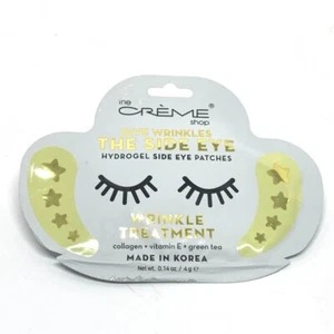 The Crème Shop THE SIDE EYE Wrinkle Treatment Hydrogel Side Eye Patches CROWS FT - Picture 1 of 2